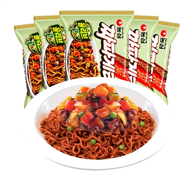 【韩国】nongshim 农心 炸酱面 140克 5袋装